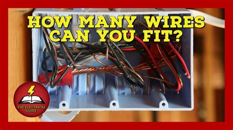 how many electric lines in one box|how to count electrical box wires.